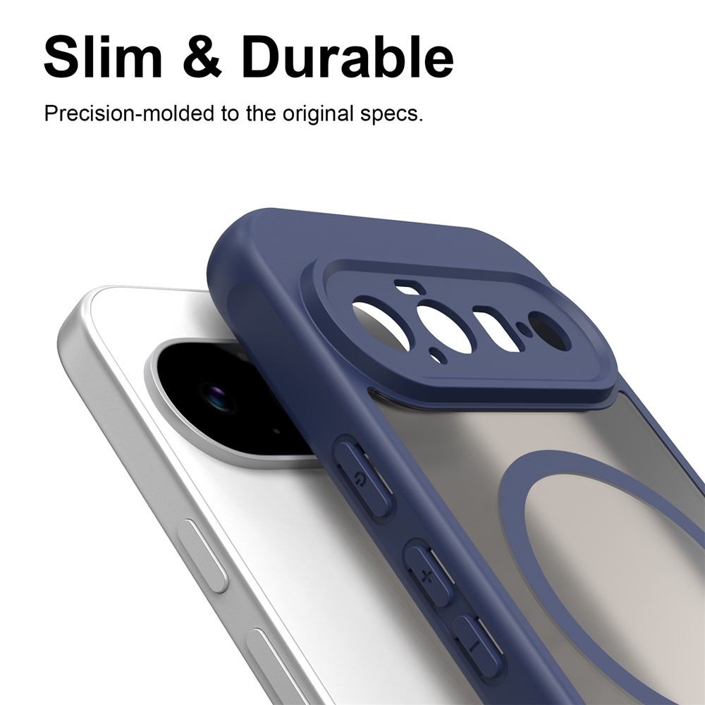 Case matný gelový obal s MagSafe na Google Pixel 11 - modrý