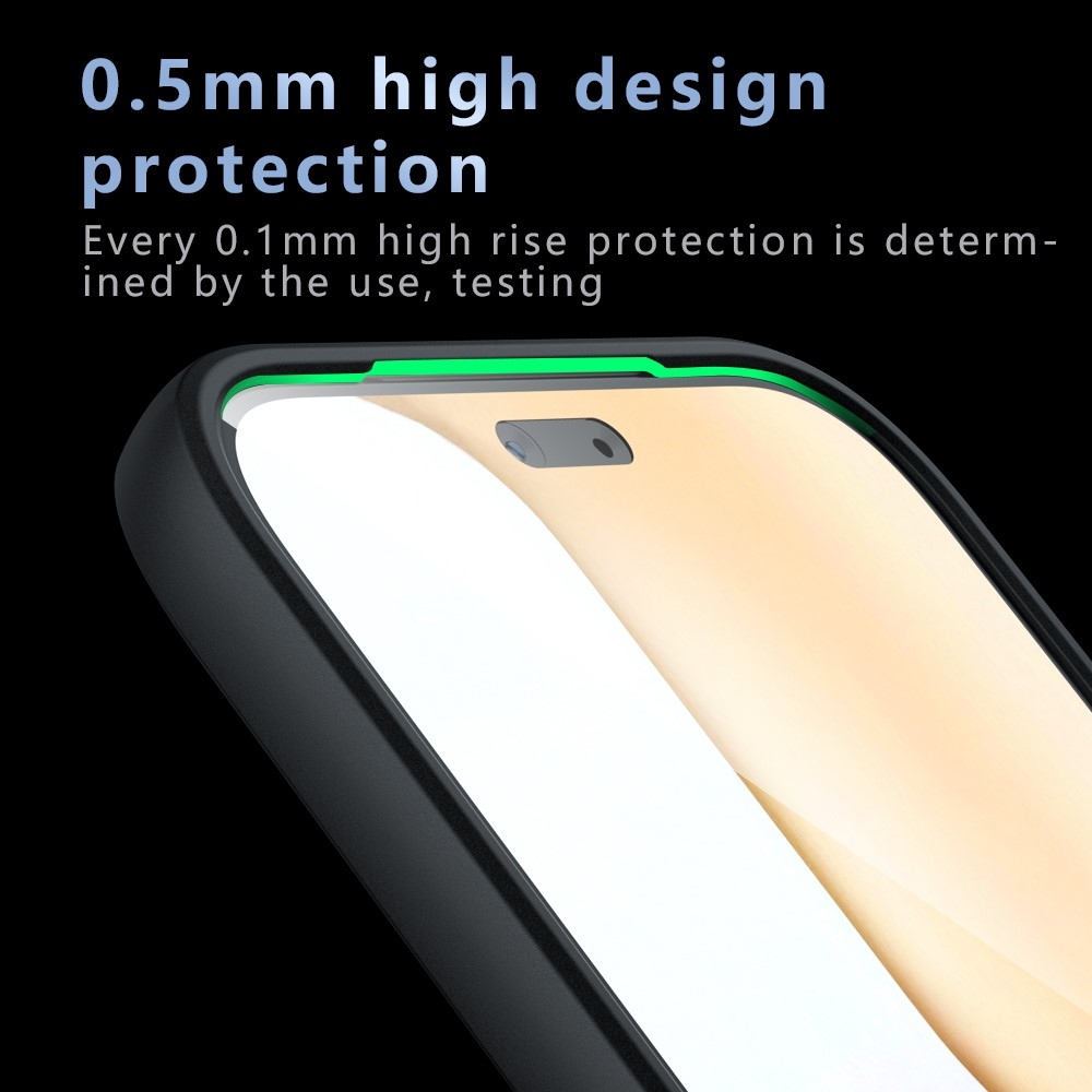 Case matný gelový obal s MagSafe na Honor 600 Lite 5G - černý
