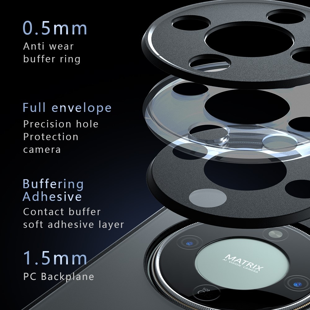 Case matný gelový obal s MagSafe na Honor Magic 8 Lite 5G - černý