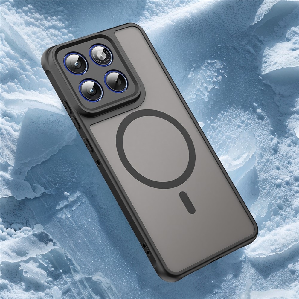 Case matný gelový obal s MagSafe na Motorola Edge 70 5G - černý