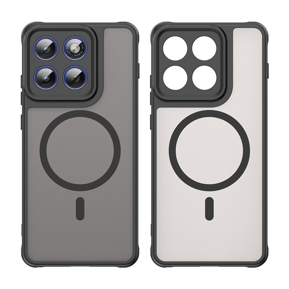 Case matný gelový obal s MagSafe na Motorola Edge 70 5G - černý