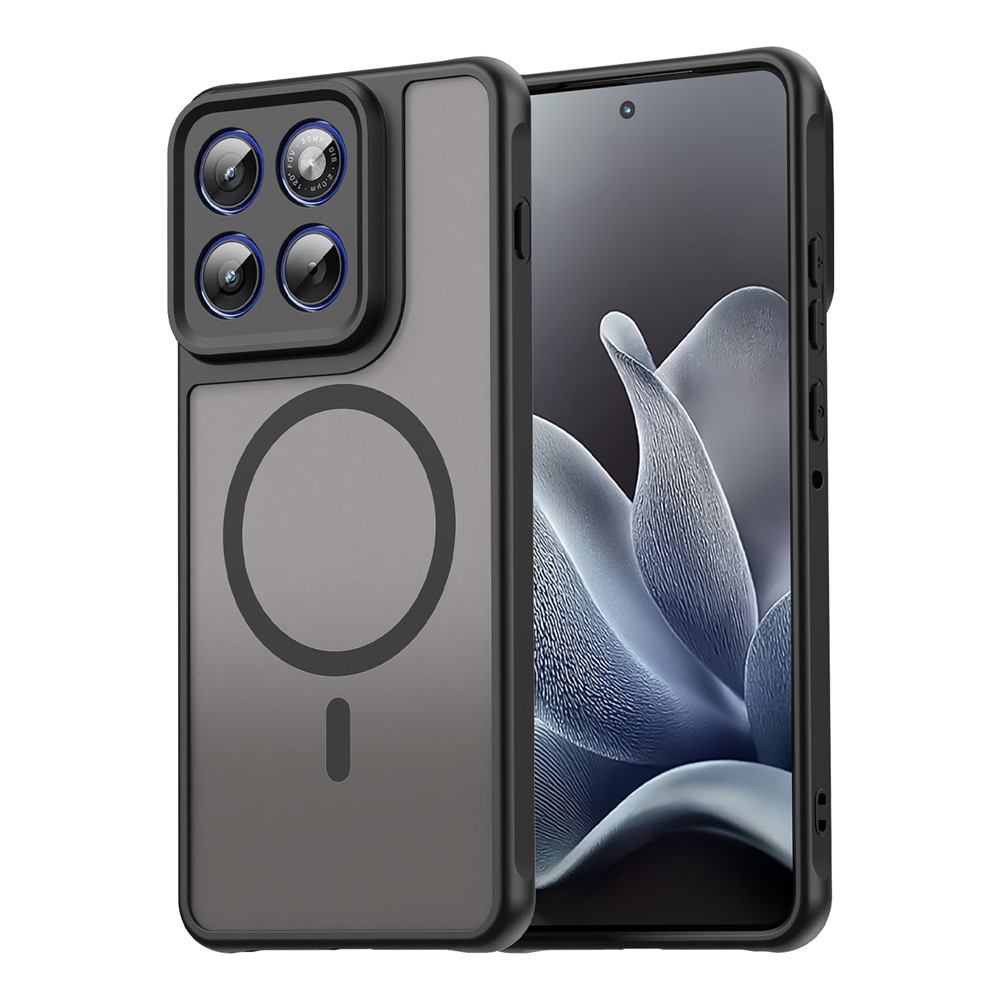 Case matný gelový obal s MagSafe na Motorola Edge 70 5G - černý