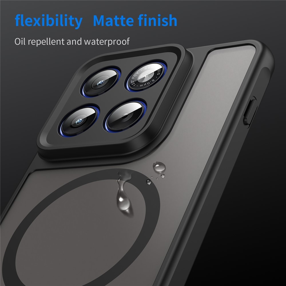 Case matný gelový obal s MagSafe na Motorola Edge 70 5G - černý