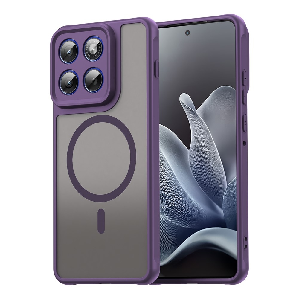 Case matný gelový obal s MagSafe na Motorola Edge 70 5G - fialový