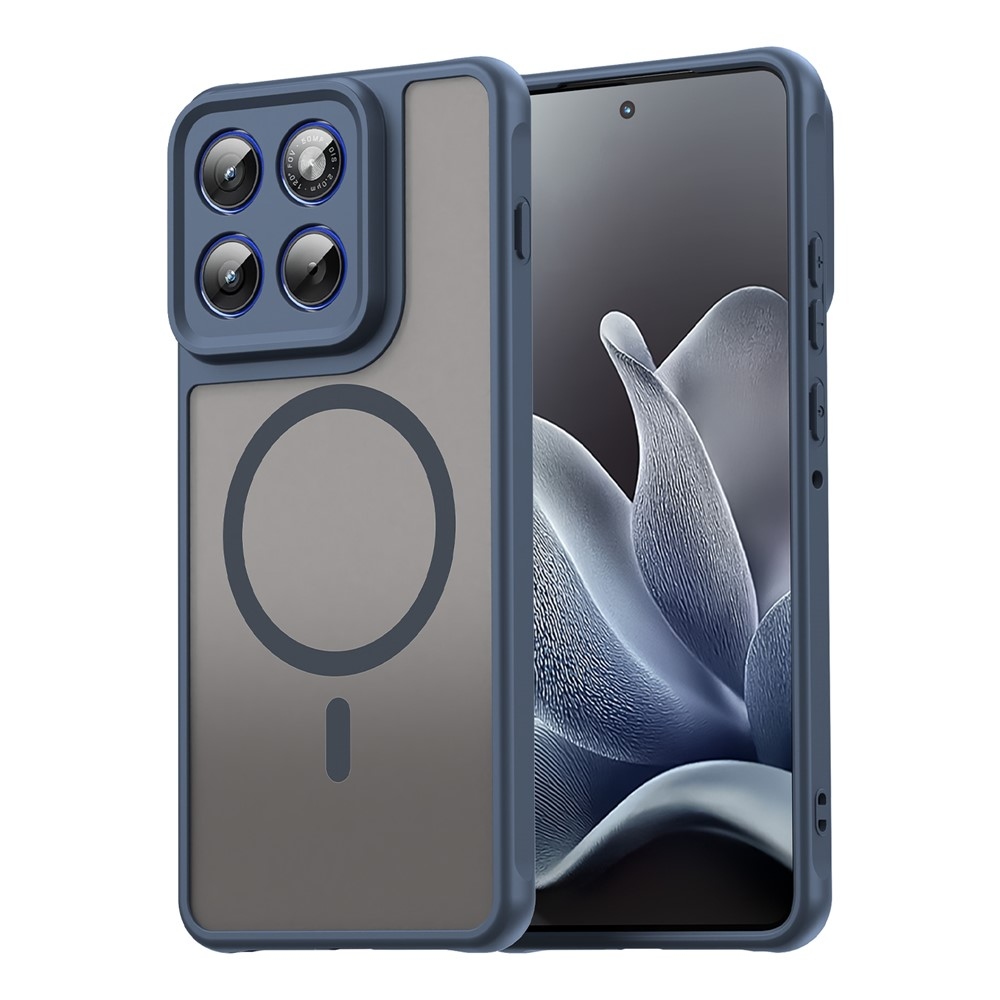 Case matný gelový obal s MagSafe na Motorola Edge 70 5G - modrý