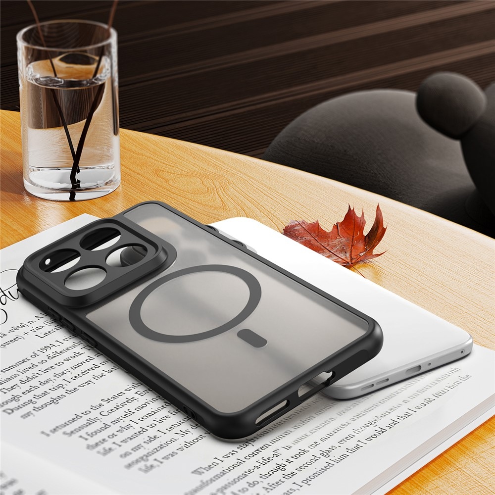 Case matný gelový obal s MagSafe na Motorola Edge 70 Pro 5G - černý