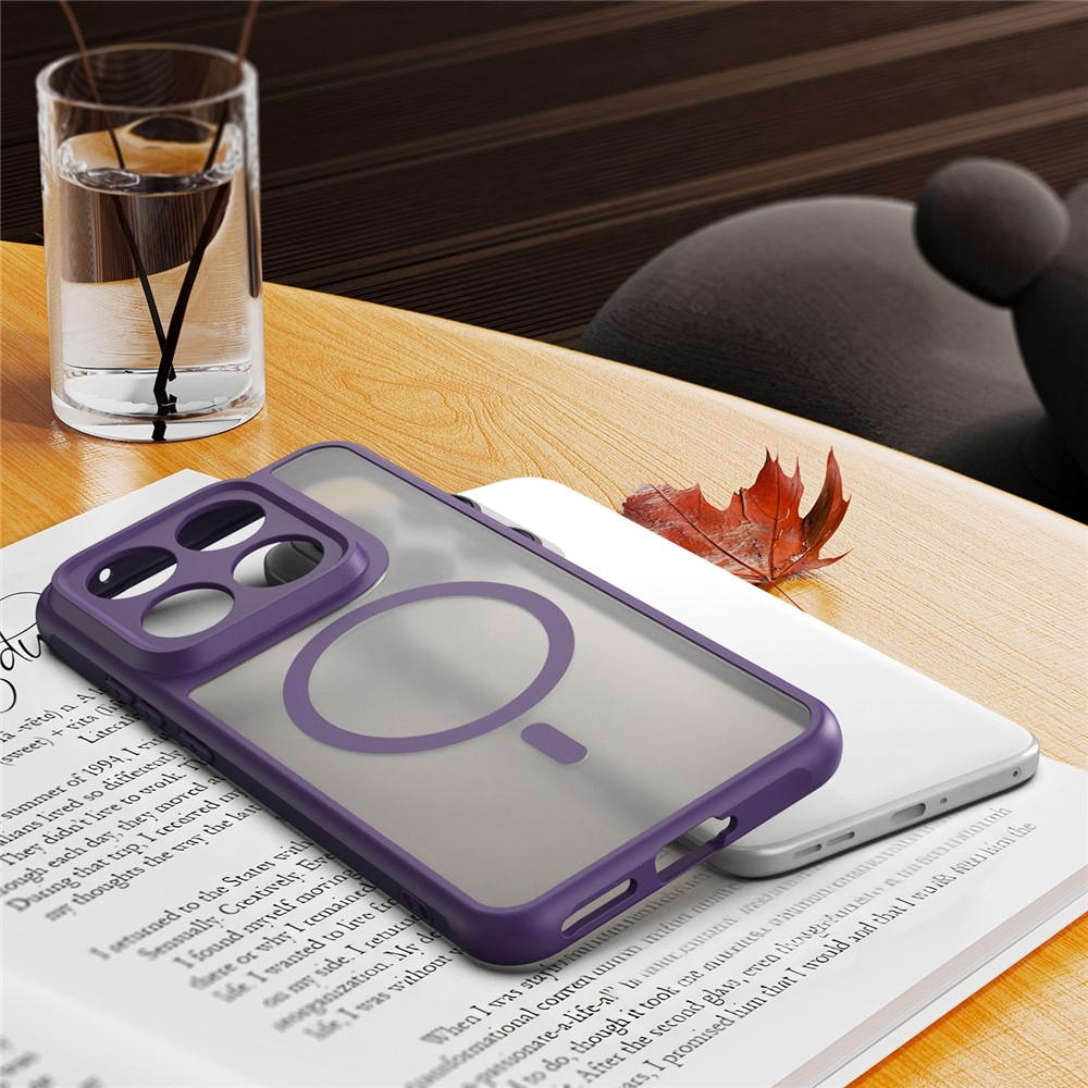 Case matný gelový obal s MagSafe na Motorola Edge 70 Pro 5G - fialový