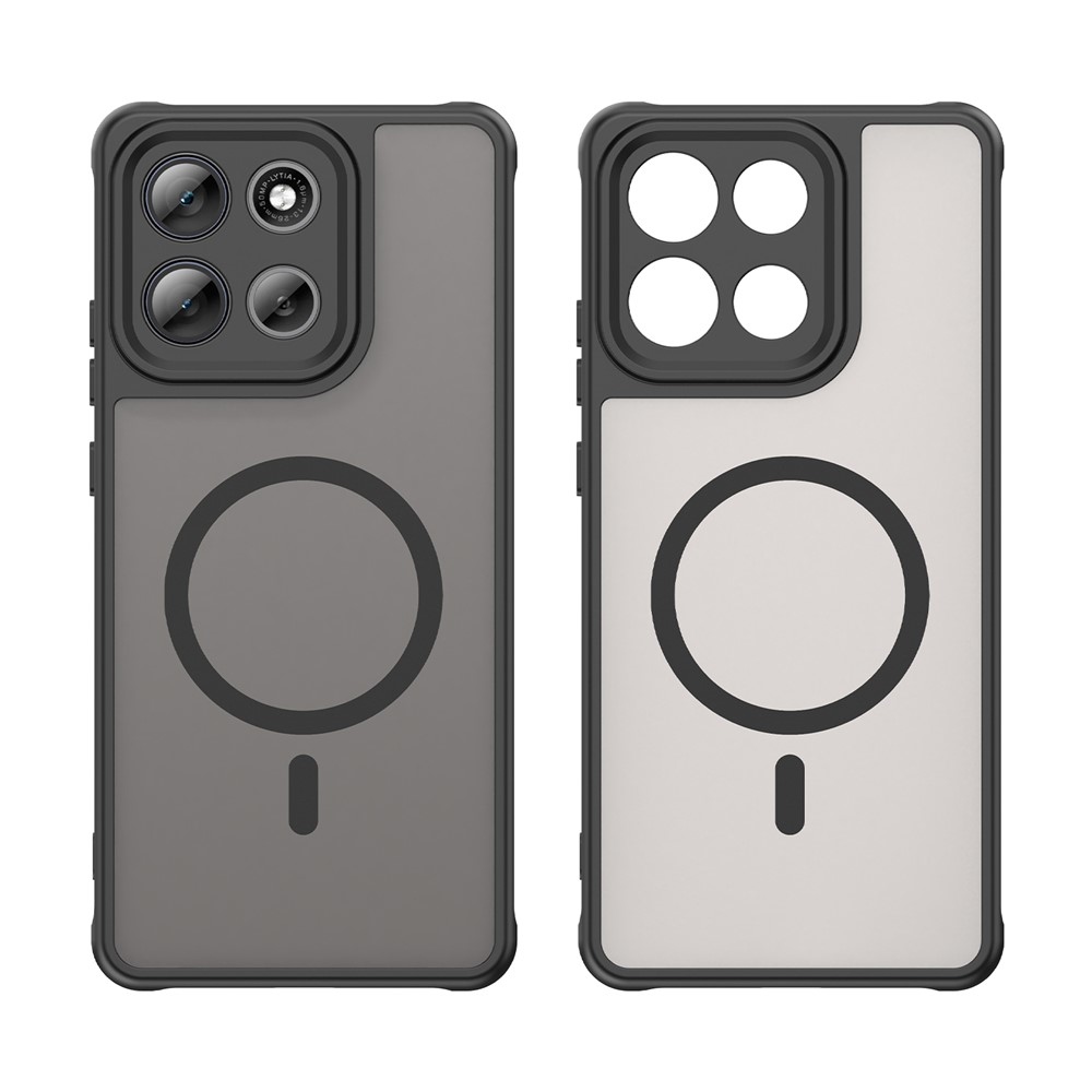 Case matný gelový obal s MagSafe na Motorola Moto G86 5G - černý
