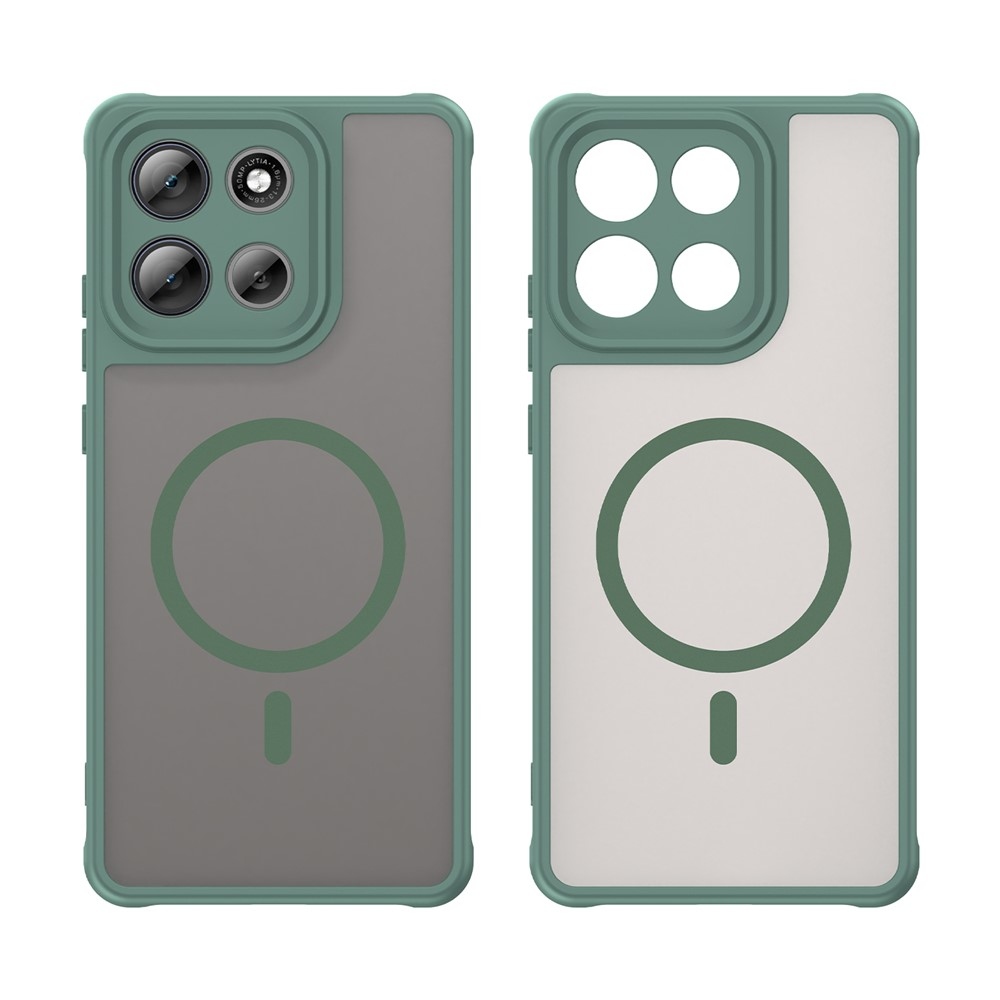 Case matný gelový obal s MagSafe na Motorola Moto G86 5G - zelený