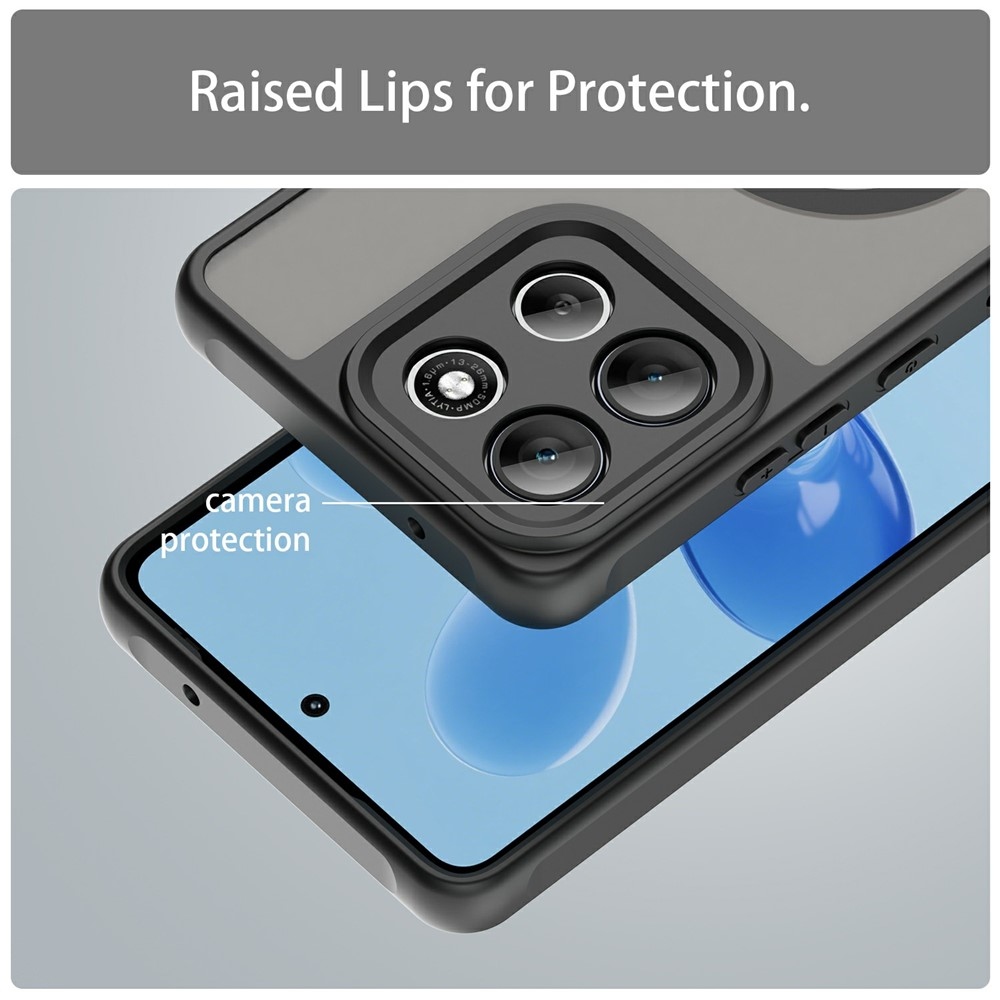 Case matný gelový obal s MagSafe na Motorola Moto G86 Power 5G - černý