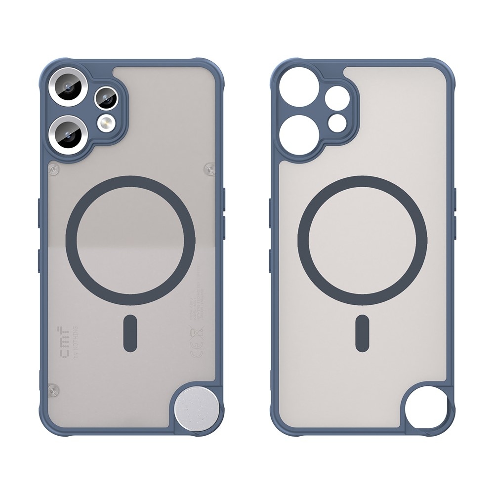 Case matný gelový obal s MagSafe na Nothing CMF Phone 2 Pro - modrý