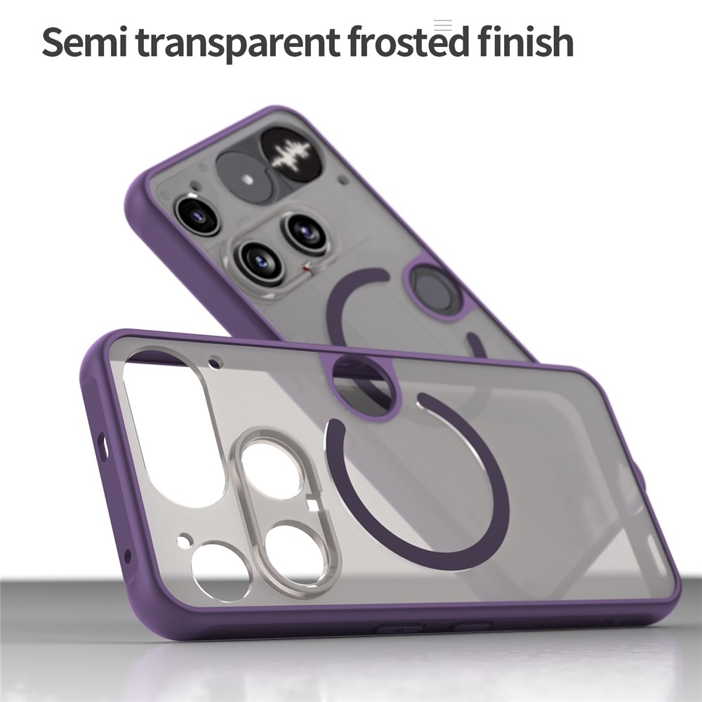 Case matný gelový obal s MagSafe na Nothing Phone (3) 5G - fialový