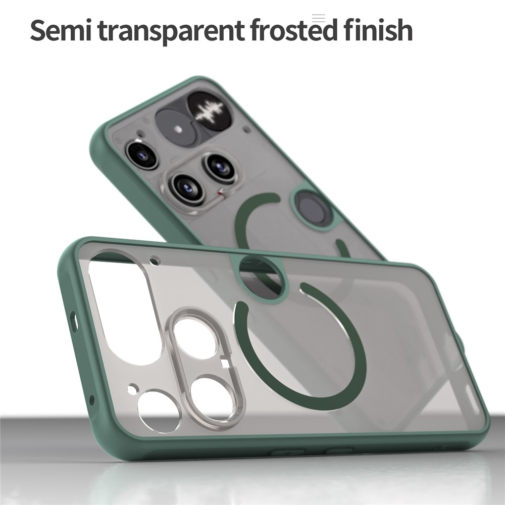 Case matný gelový obal s MagSafe na Nothing Phone (3) 5G - zelený