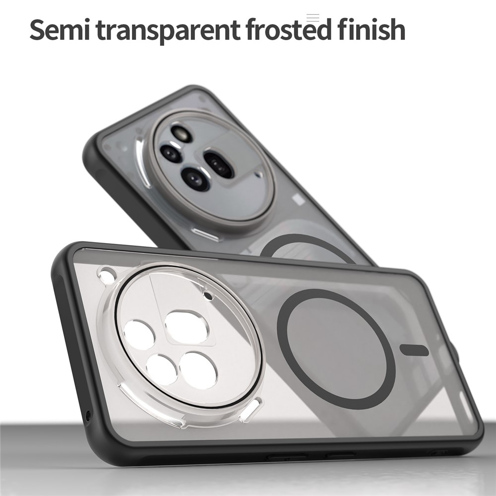 Case matný gelový obal s MagSafe na Nothing Phone (3a) Pro - černý