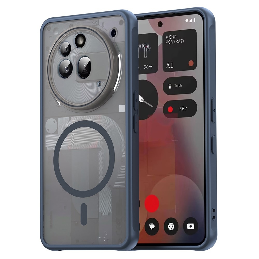 Case matný gelový obal s MagSafe na Nothing Phone (3a) Pro - modrý