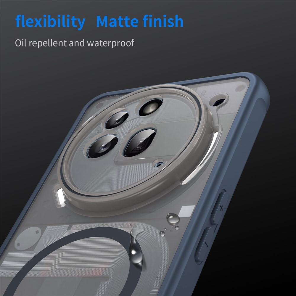 Case matný gelový obal s MagSafe na Nothing Phone (3a) Pro - modrý