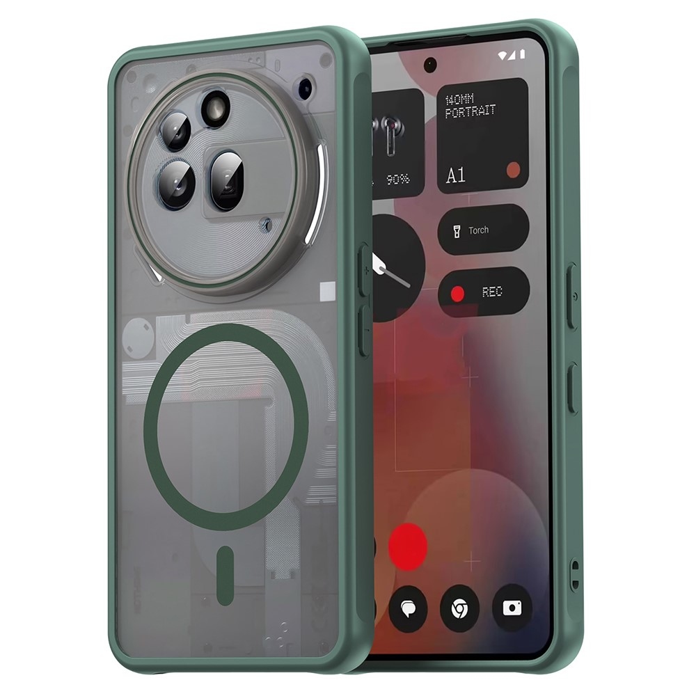 Case matný gelový obal s MagSafe na Nothing Phone (3a) Pro - zelený