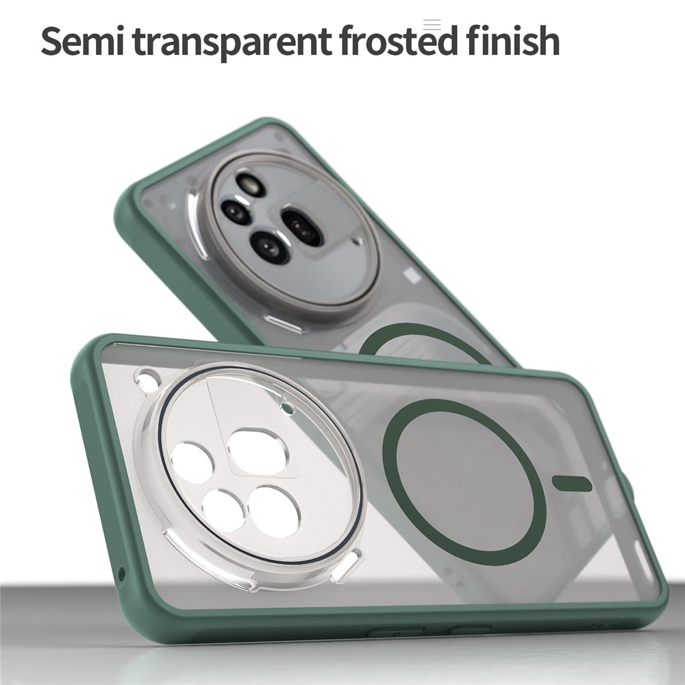 Case matný gelový obal s MagSafe na Nothing Phone (3a) Pro - zelený