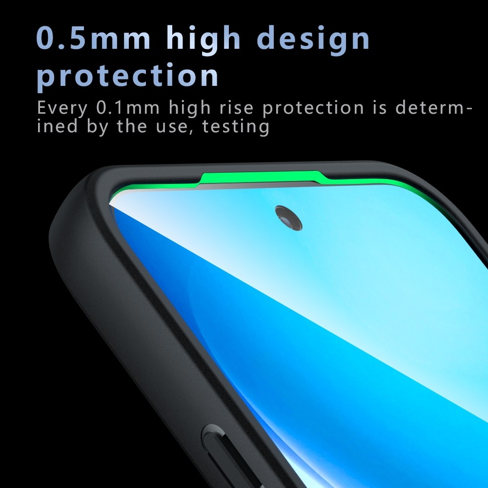 Case matný gelový obal s MagSafe na Oppo Reno 16 FS 5G - černý
