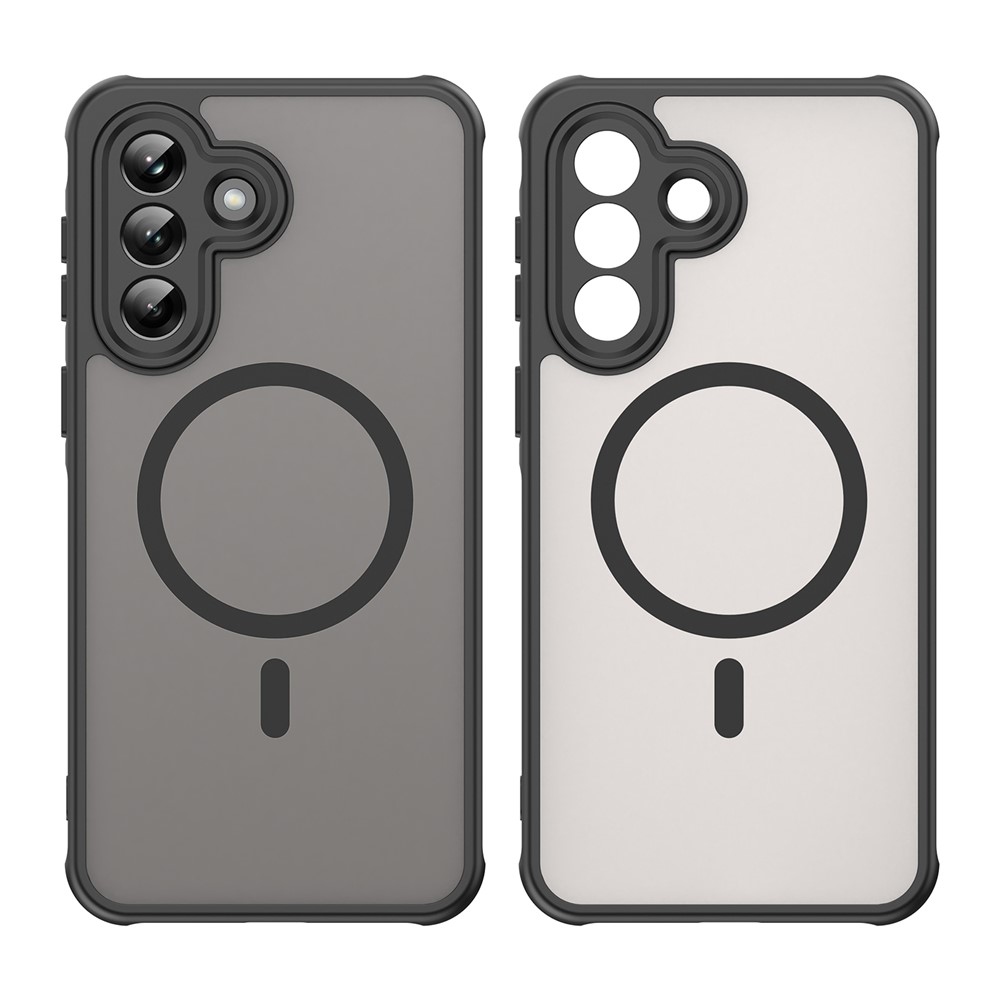 Case matný gelový obal s MagSafe na Samsung Galaxy A37 5G - černý