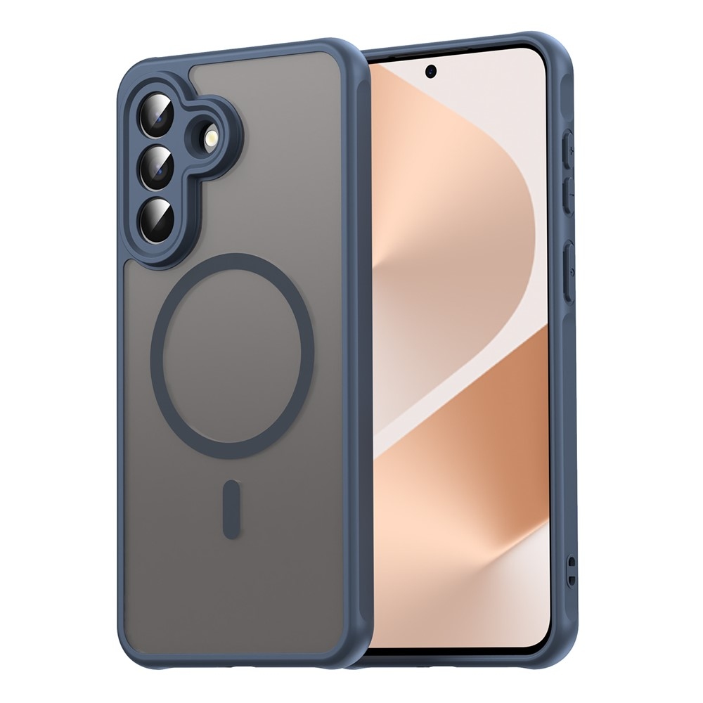 Case matný gelový obal s MagSafe na Samsung Galaxy A57 5G - modrý