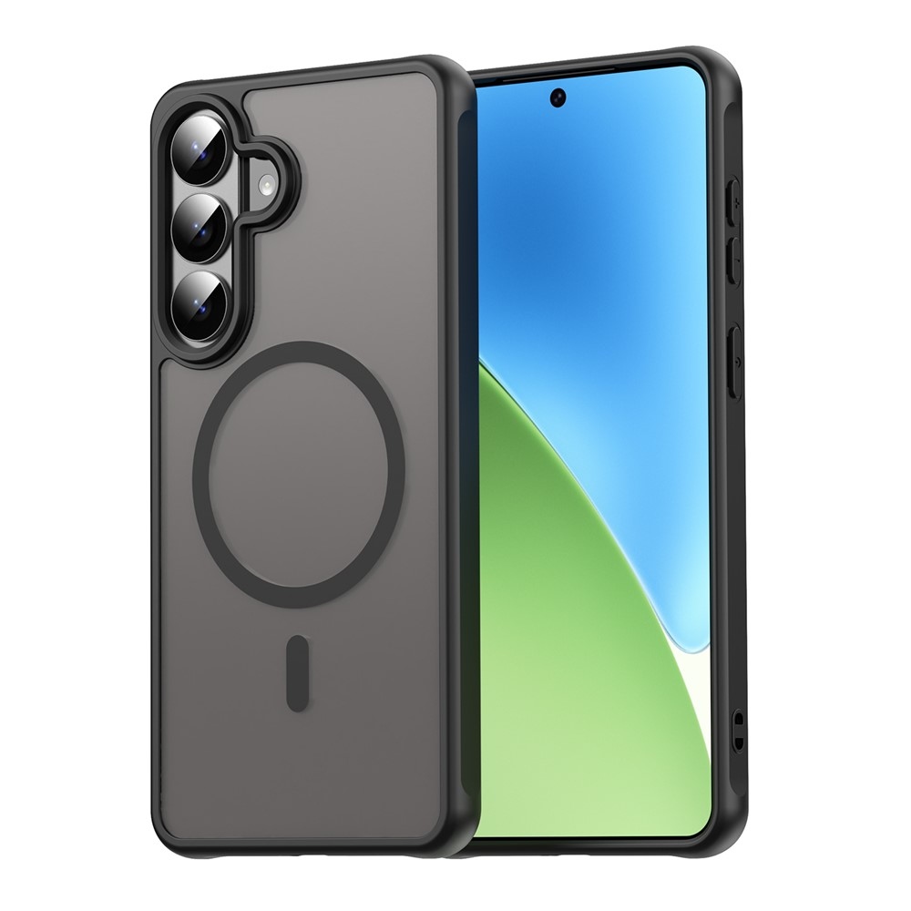 Case matný gelový obal s MagSafe na Samsung Galaxy S26+ - černý