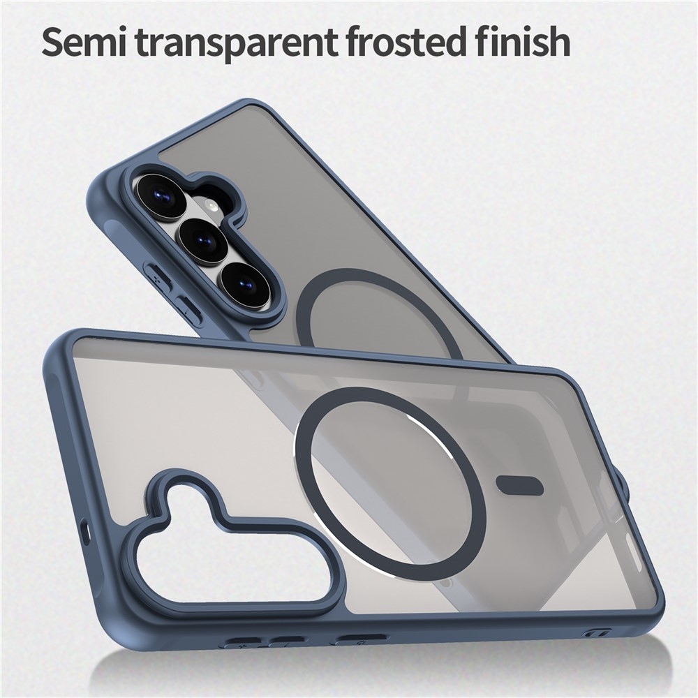 Case matný gelový obal s MagSafe na Samsung Galaxy S26+ - modrý