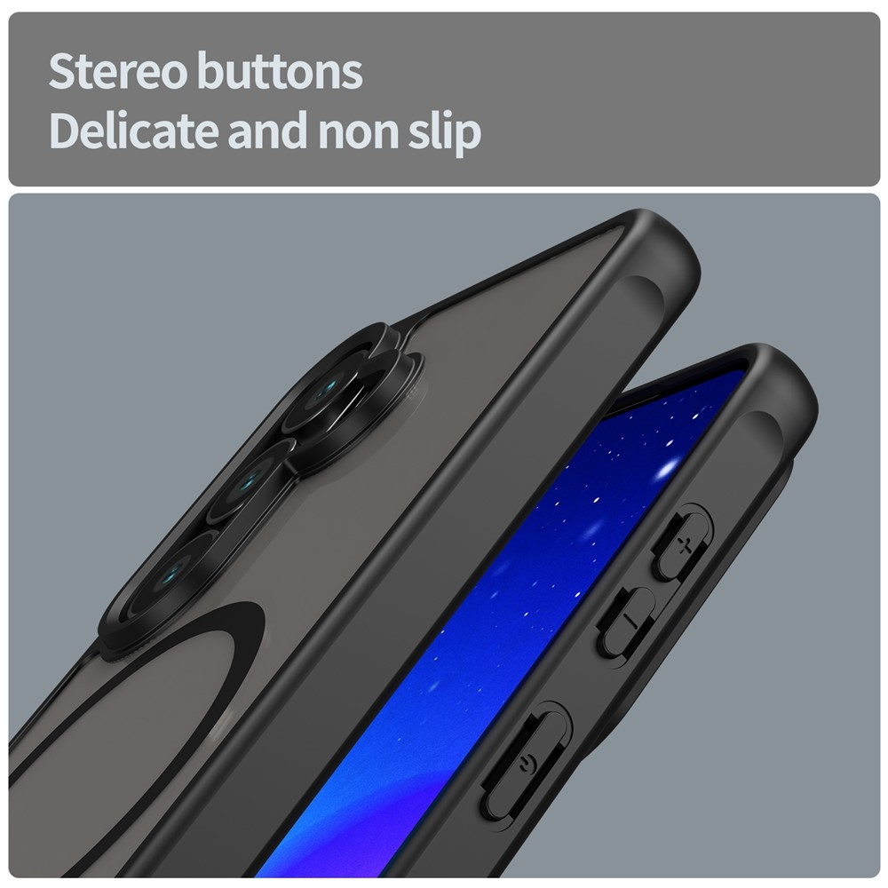 Case matný gelový obal s MagSafe na Samsung Galaxy S26/S26 Pro - černý