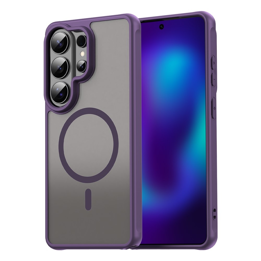Case matný gelový obal s MagSafe na Samsung Galaxy S26 Ultra - fialový