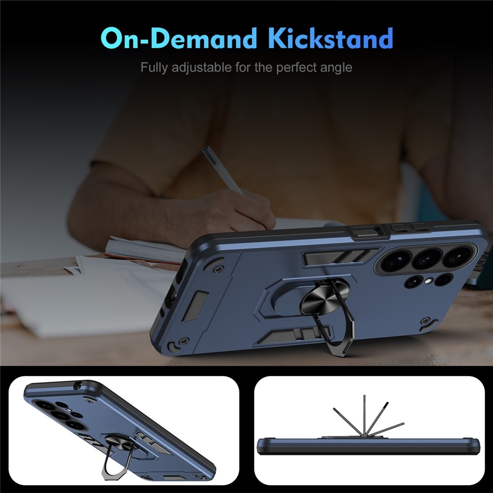 Case matný gelový obal s MagSafe na Samsung Galaxy S26 Ultra - modrý