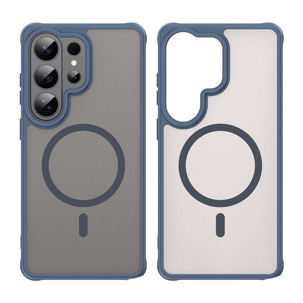 Case matný gelový obal s MagSafe na Samsung Galaxy S26 Ultra - modrý