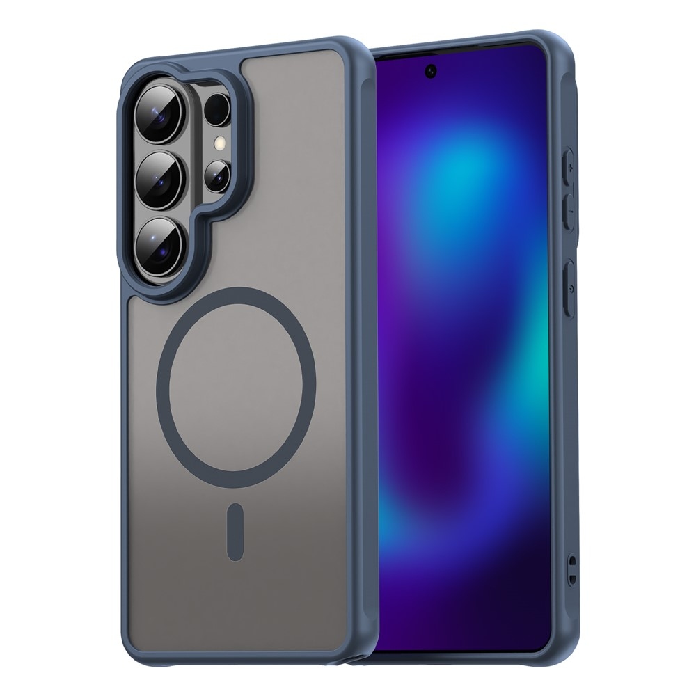 Case matný gelový obal s MagSafe na Samsung Galaxy S26 Ultra - modrý