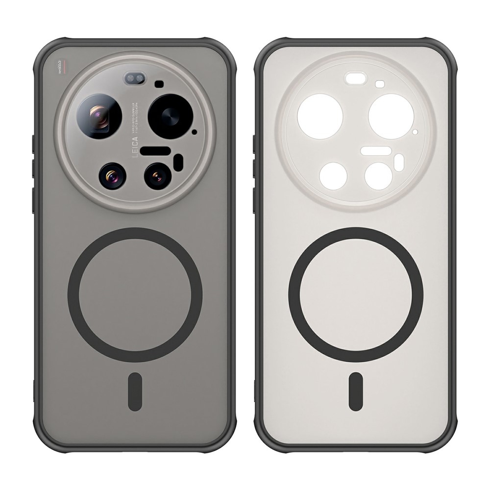 Case matný gelový obal s MagSafe na Xiaomi 17 Ultra - černý