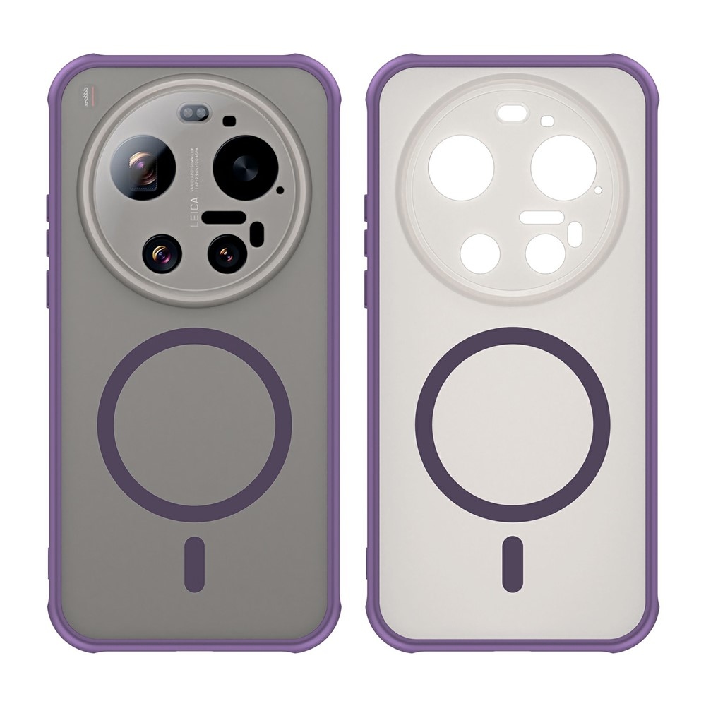 Case matný gelový obal s MagSafe na Xiaomi 17 Ultra - fialový
