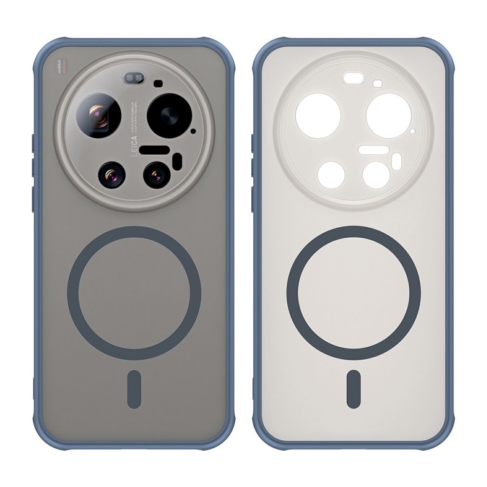 Case matný gelový obal s MagSafe na Xiaomi 17 Ultra - modrý