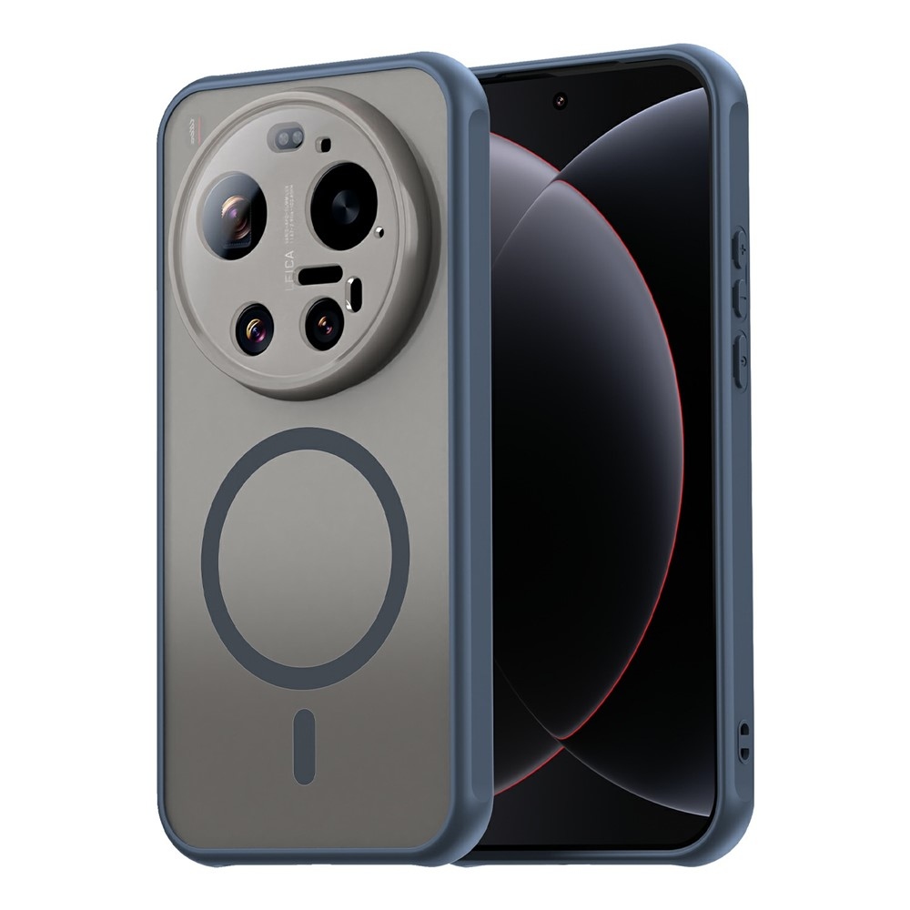 Case matný gelový obal s MagSafe na Xiaomi 17 Ultra - modrý