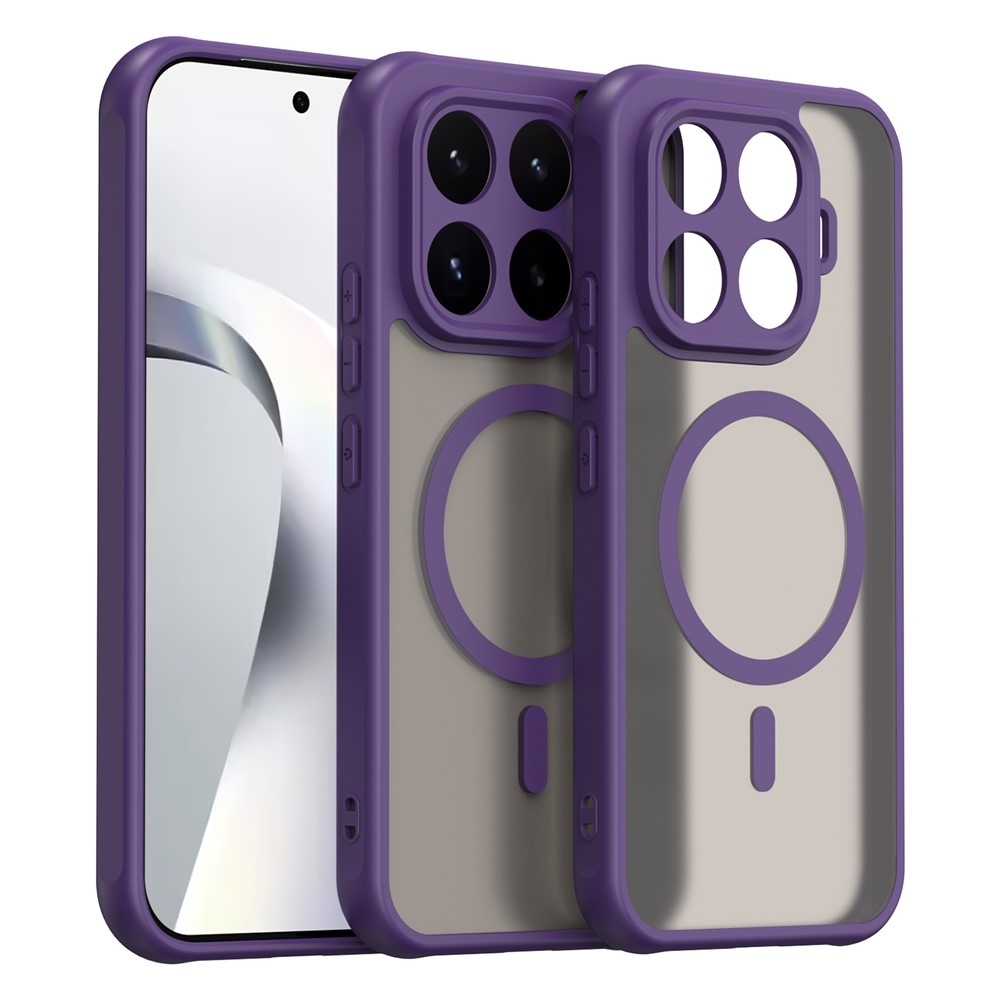 Case matný gelový obal s MagSafe na Xiaomi 17T - fialový