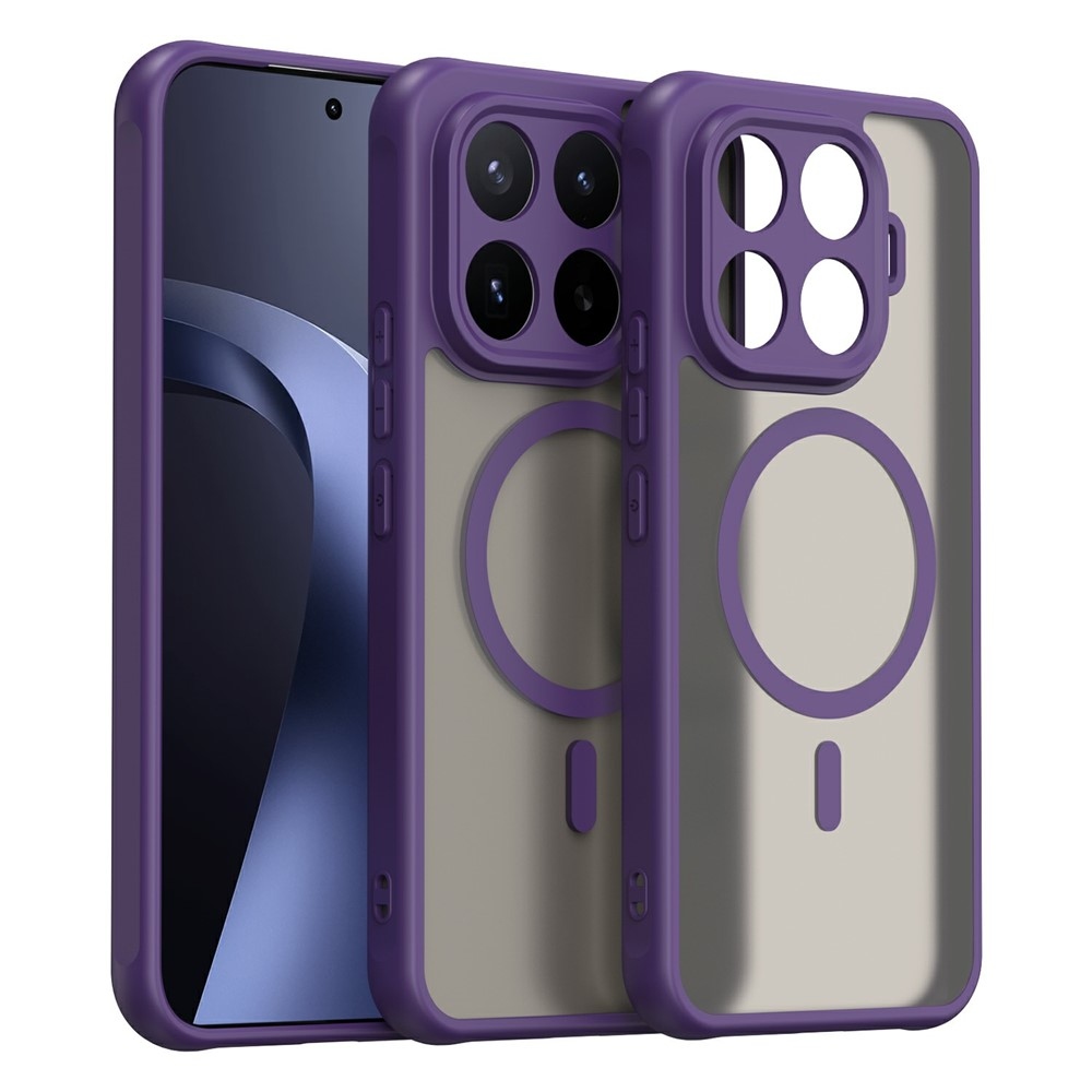 Case matný gelový obal s MagSafe na Xiaomi 17T Pro - fialový