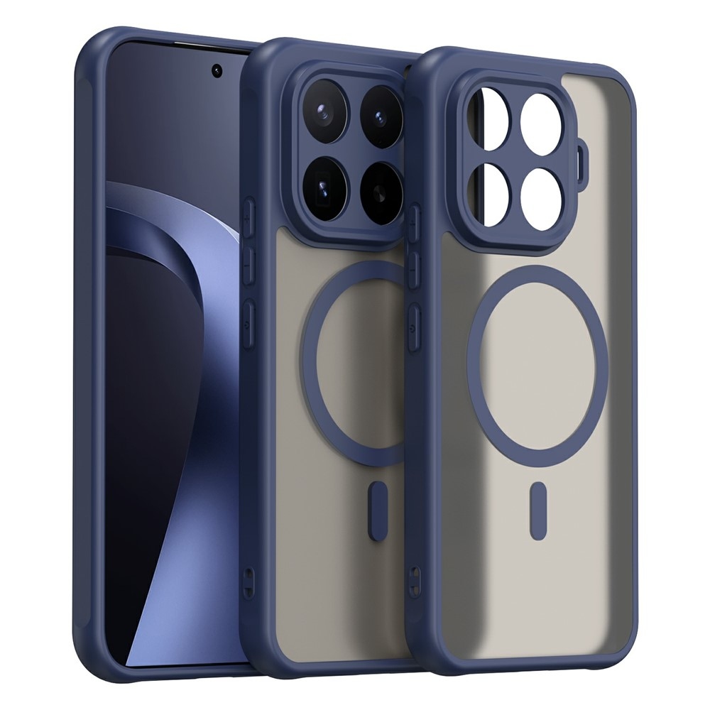 Case matný gelový obal s MagSafe na Xiaomi 17T Pro - modrý