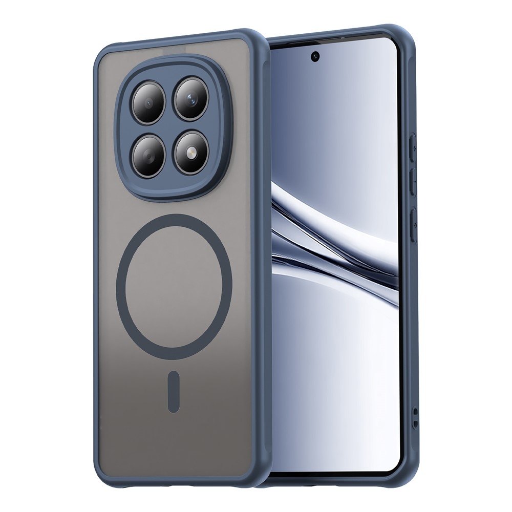 Case matný gelový obal s MagSafe na Xiaomi Poco M8 5G/Redmi Note 15 5G/Note 15 4G - modrý