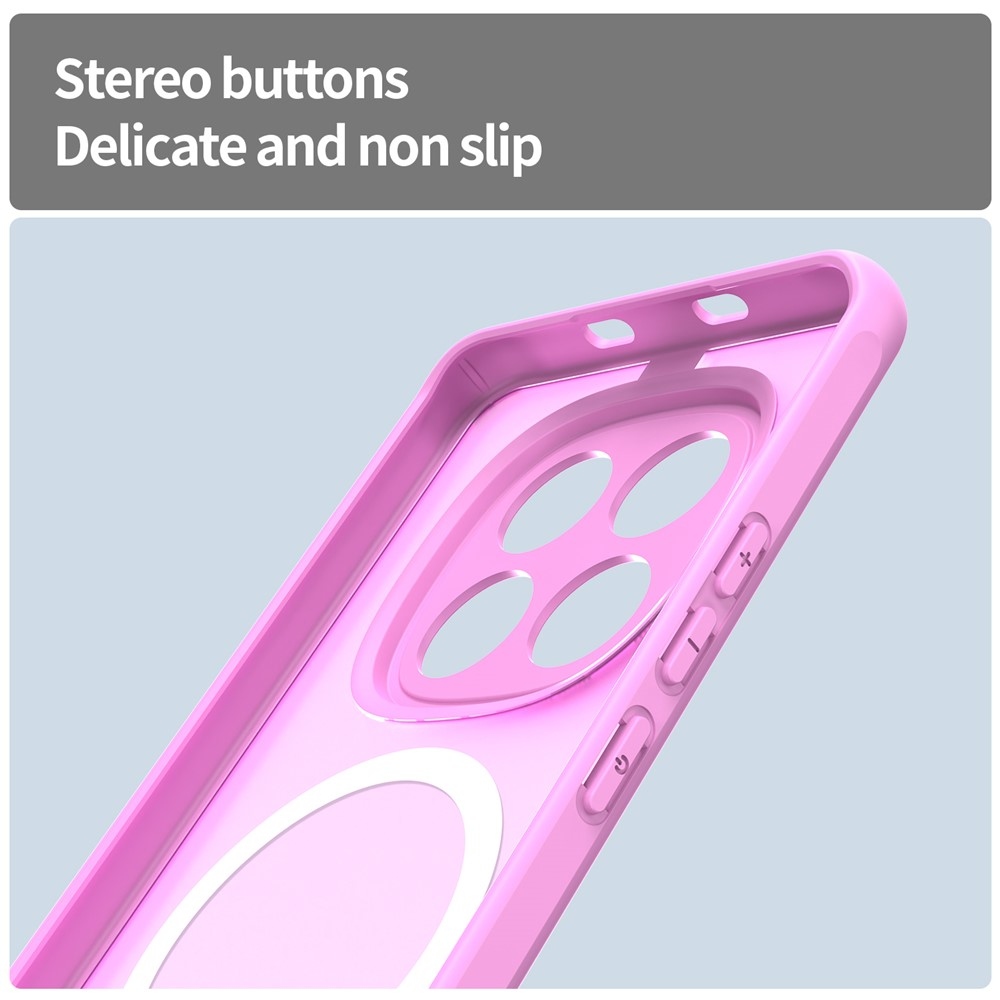 Case matný gelový obal s MagSafe na Xiaomi Poco M8 5G/Redmi Note 15 5G/Note 15 4G - světlefialový