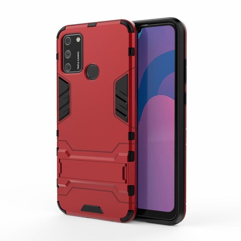 Case odolný hybridní obal na mobil Honor 9A - červený