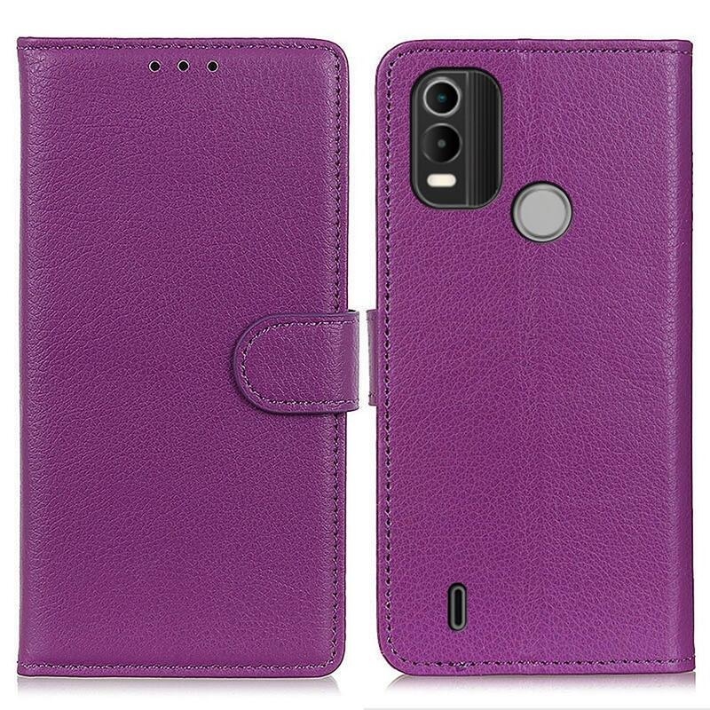 Case peněženkové pouzdro na mobil Nokia C21 Plus - fialové