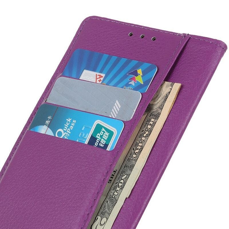 Case peněženkové pouzdro na mobil Nokia C21 Plus - fialové