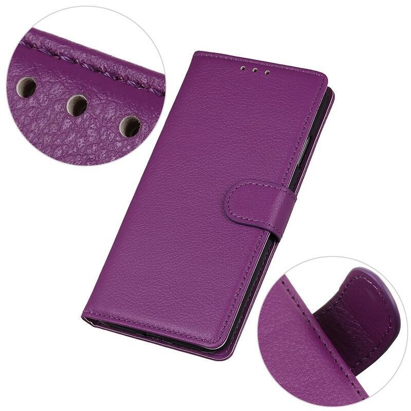 Case peněženkové pouzdro na mobil Nokia C21 Plus - fialové
