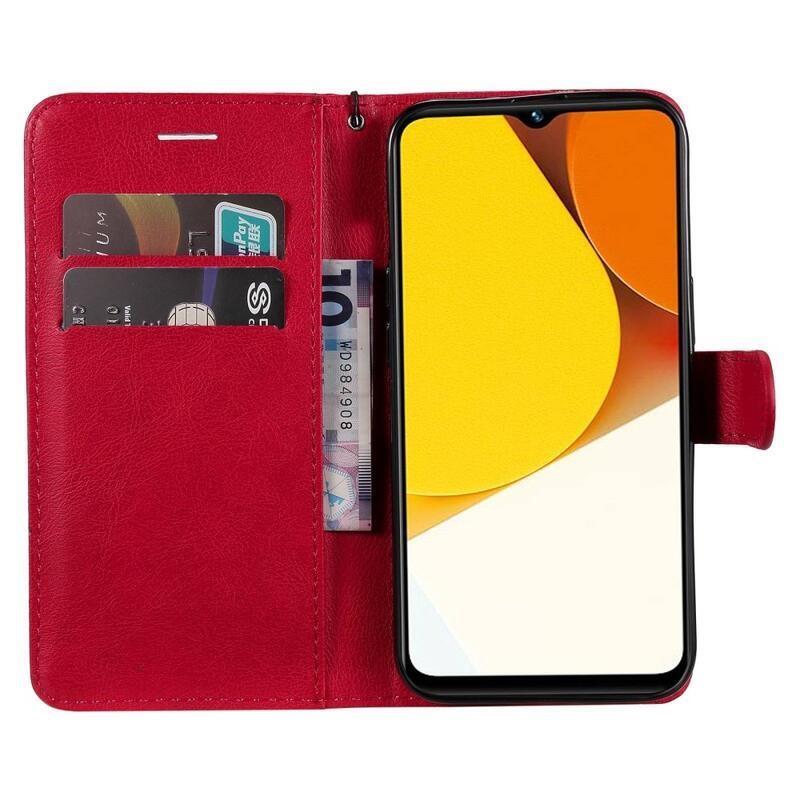 Case peněženkové pouzdro na mobil Vivo Y35 - červené