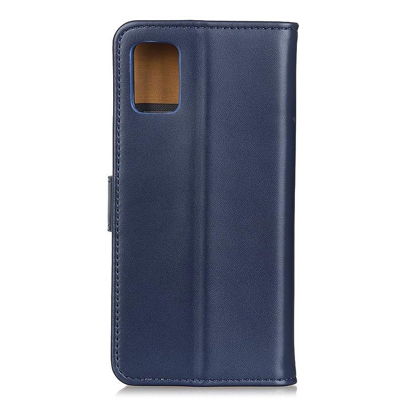 Case PU kožené peněženkové pouzdro na mobil Huawei P40 - modré