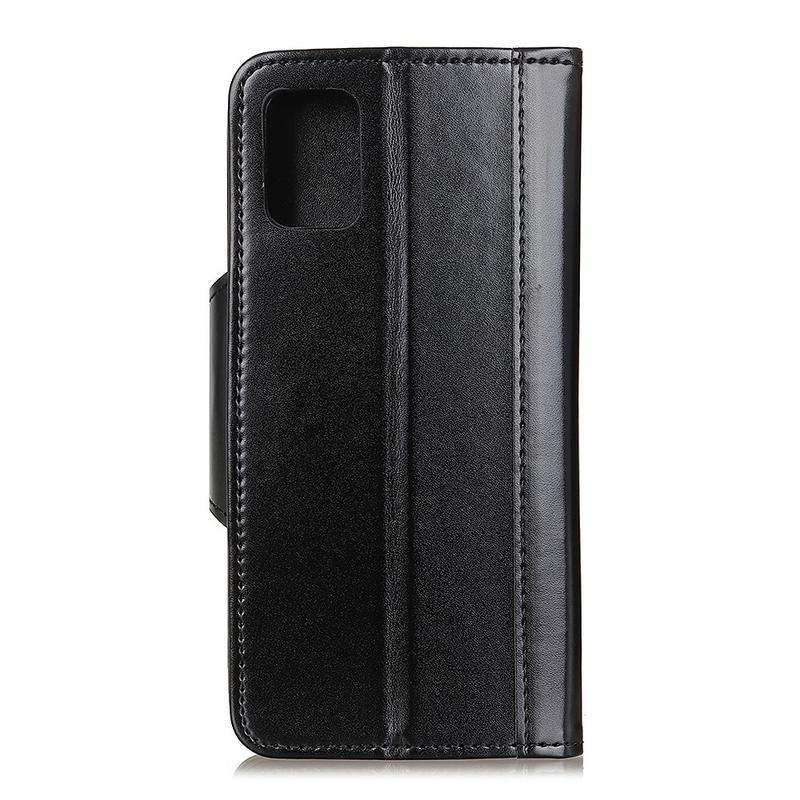 Case PU kožené peněženkové pouzdro na mobil Samsung Galaxy A31 - černé