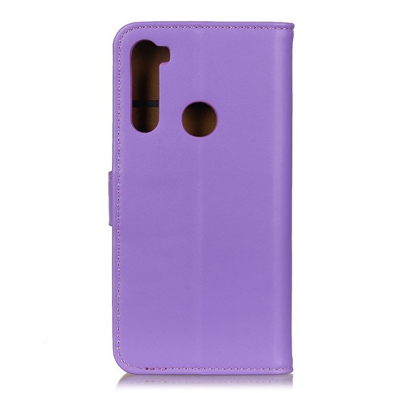 Case PU kožené pouzdro na mobil Xiaomi Redmi Note 8 - fialové