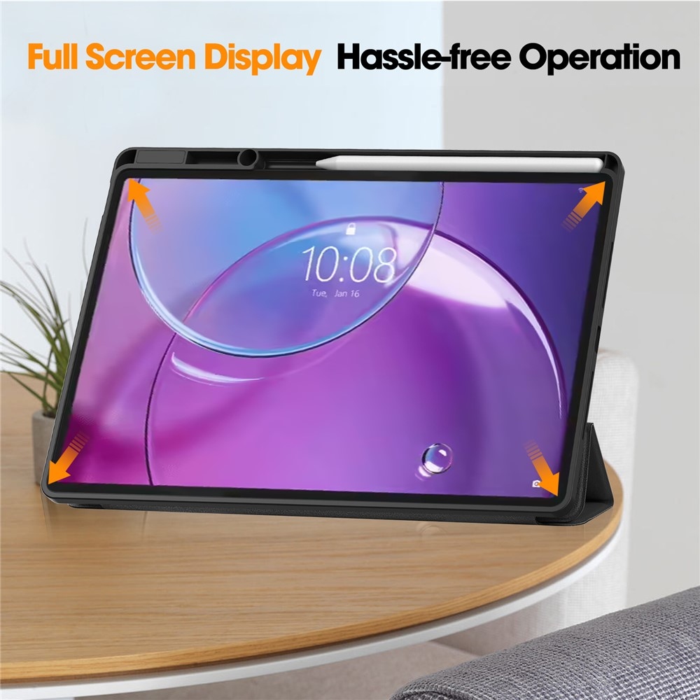 Cases chytré zavírací pouzdro na Lenovo Idea Tab Pro 13 2.Gen (TB-390FU) - černé